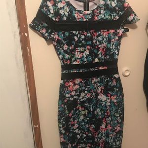 XS Floral Belle Sky dress